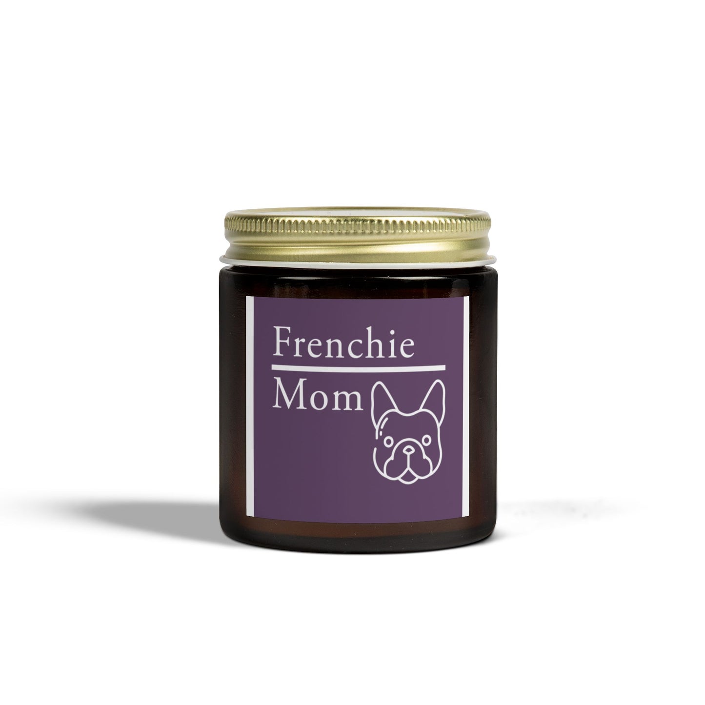 Frenchie Mom Scented Candle Set - Cozy Home Decor, Gift for Dog Lovers, Relaxation Candle, Unique Dog Owner Gift, Pet-Themed Decor
