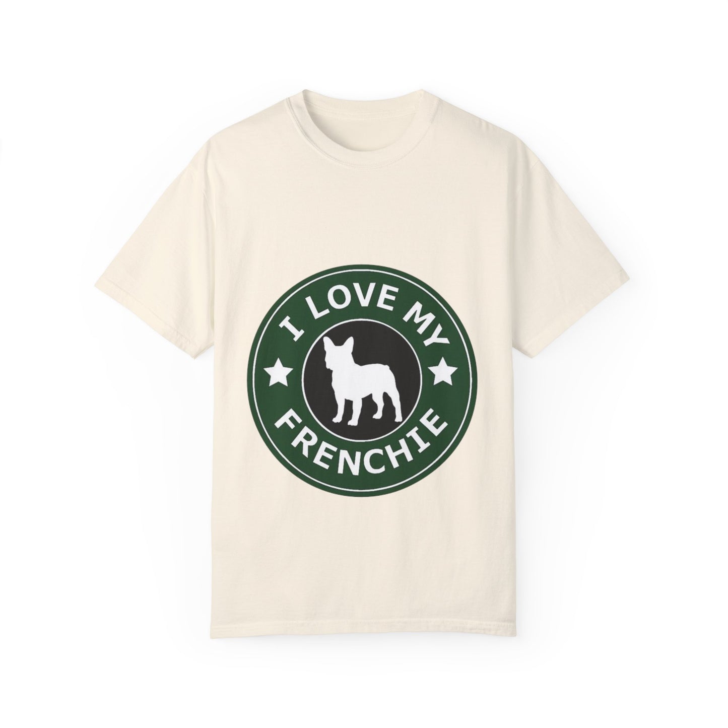 I Love My Frenchie T-Shirt, Cute French Bulldog Apparel, Dog Lover Gift, Pet Owner Tee, Unisex Casual Top, Perfect for Dog Lovers