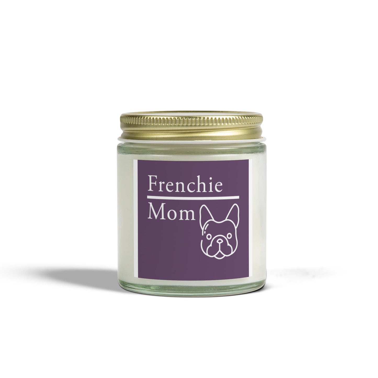 Frenchie Mom Scented Candle Set - Cozy Home Decor, Gift for Dog Lovers, Relaxation Candle, Unique Dog Owner Gift, Pet-Themed Decor