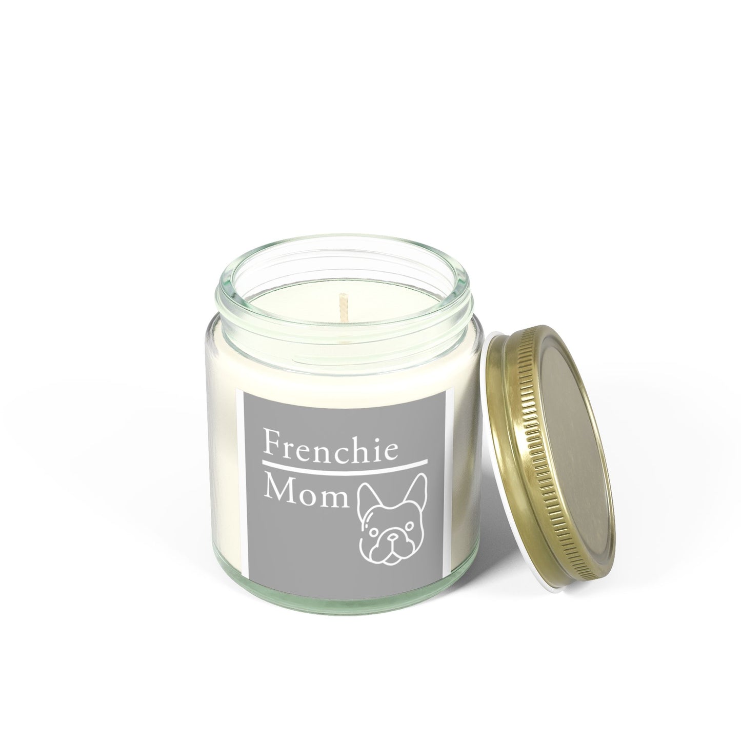 Frenchie Mom Scented Candles - Cozy Gift for Dog Lovers, Pet Parent Candle, Relaxing Home Decor, Aromatherapy for Any Occasion