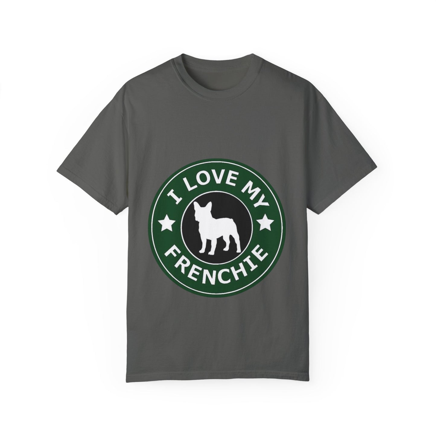 I Love My Frenchie T-Shirt, Cute French Bulldog Apparel, Dog Lover Gift, Pet Owner Tee, Unisex Casual Top, Perfect for Dog Lovers