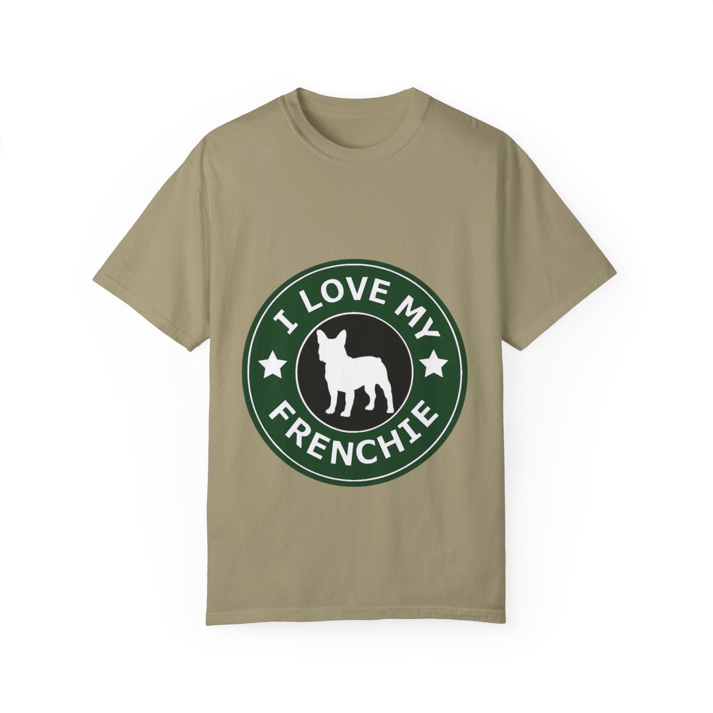 I Love My Frenchie T-Shirt, Cute French Bulldog Apparel, Dog Lover Gift, Pet Owner Tee, Unisex Casual Top, Perfect for Dog Lovers
