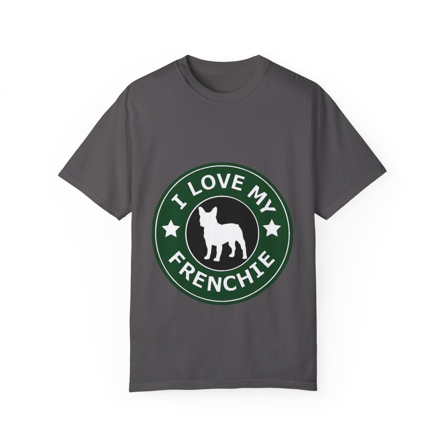 I Love My Frenchie T-Shirt, Cute French Bulldog Apparel, Dog Lover Gift, Pet Owner Tee, Unisex Casual Top, Perfect for Dog Lovers